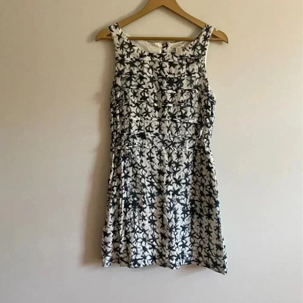 J. Crew Silk Blend Starfish Dress